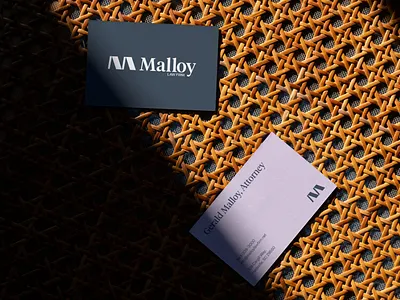 Malloy Law Firm Brand Identity brand brand identity branding design system identity design law firm law firm logo lawyer lawyer logo legal brand logo logo design logo identity typography visual identity