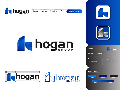 Hogan Group logo | H letter logo | Branding a b c d e f j h i j k l m brand brand identity branding group logo h logo identity letter logo logo logo design logo designer logo mark logos logotype mark minimalist logo modern logo n o p q r s t u v w x y z symbol typography