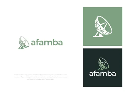Afamba Logo Design | Social Media Design awesome best branding business classy design designer facebook illustration instagram latest logo logo design logopreneur minimal modern post social media social media ads trending