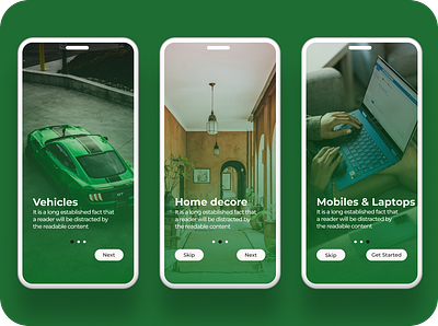 Onboarding screens for mobile application | Rumii340 mobile appliction mobile ui onboarding screen ui ui ux