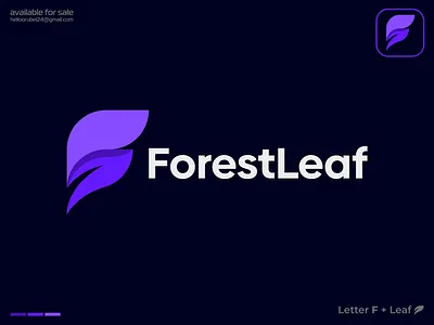 Leaf + letter F - icon Nature Logo Design identity (unused) a b c d e f g h i j k l m n brand identity branding custom logo eco f green logo icon leaf leaves logo letter f logo design logo designer minimalist logo modern logo monogram natural o p q r s t u v w x y z organic tree
