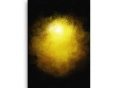 Stone of Mind digital painting illustration infinity stones marvel mind stone