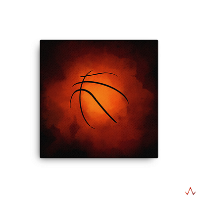 Basketball basketball digital painting dribble orange photoshop