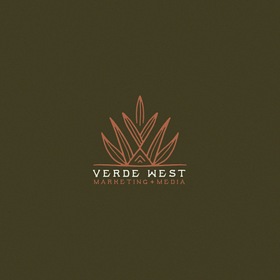 Brand Identity - Verde West Marketing austin brand design brand identity branding design graphic design hand drawn illustration logo marketing outdoor branding texas verde west marketing wild inspired