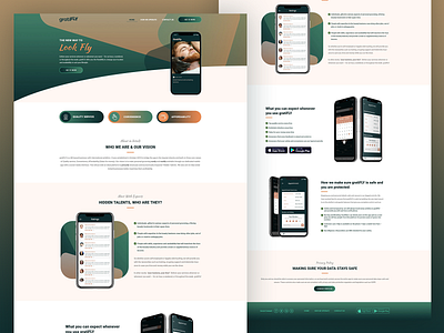 gratiFLY branding custom website design figma figma design figma prototype photoshop psd design psd mockup ui web design website concept website design website template