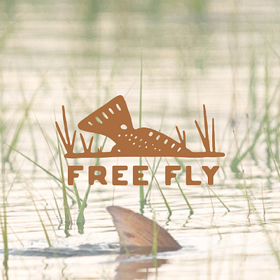 Custom Design - Free Fly Apparel brand design brand identity branding design fly fishing fly fishing brand free fly free fly apparel graphic design illustration logo outdoor branding redfish t shirt design