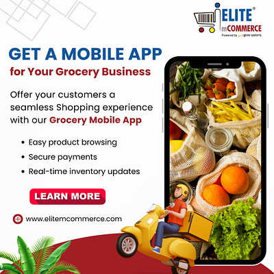 Professional Grocery Mobile App Development | Elitemcommerce elitemcommerce groceryapp grocerymobileapp mobileapp online grocery app development