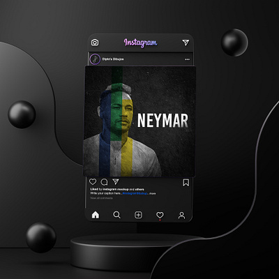 Sports Banner Collection (Neymar) 2022 abstract brand branding brazil clean concept creative design flat football legend minimal neymar qatar samba soccer