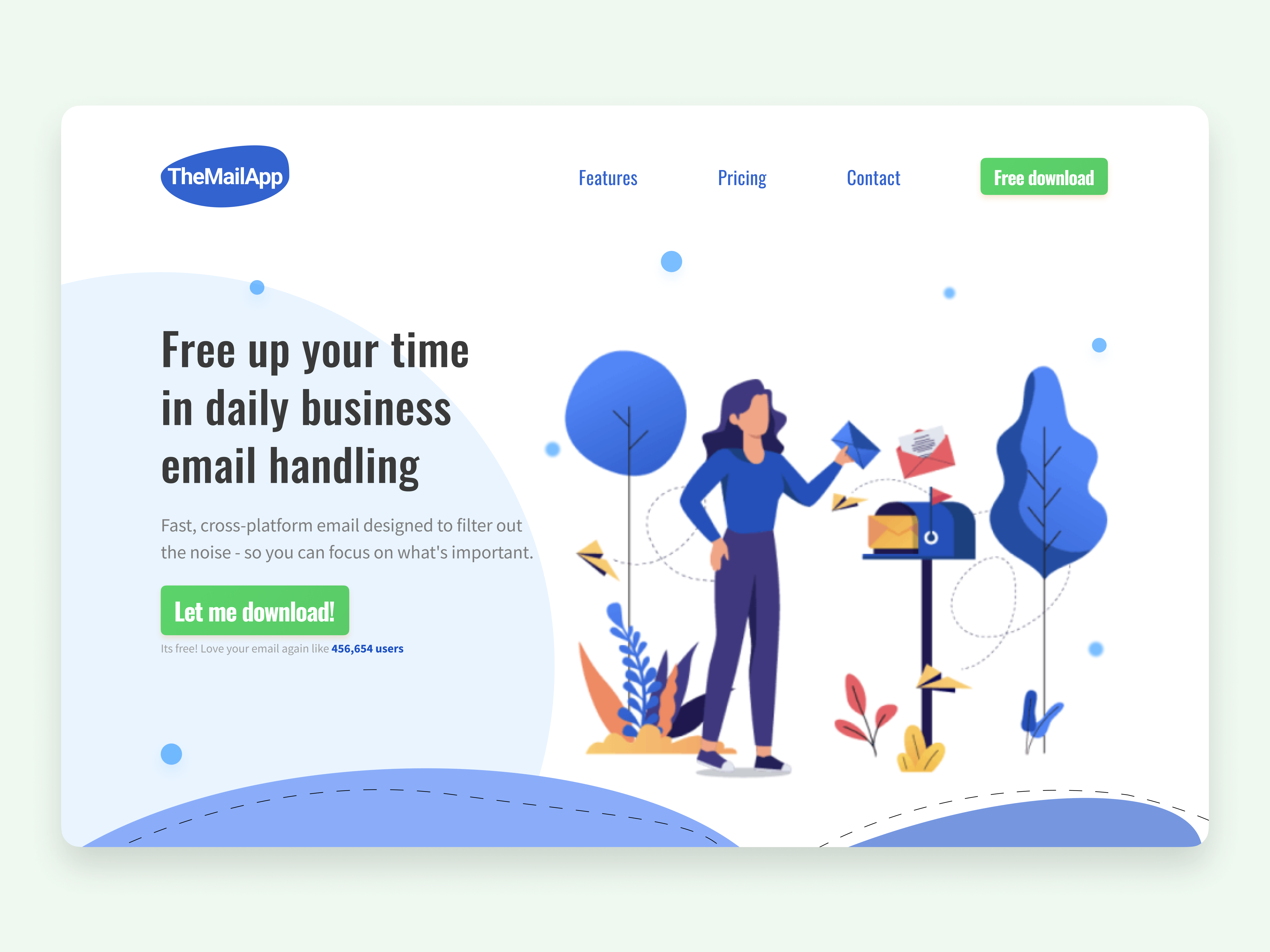 UX/UI Design of a website Hero Section by Jarek on Dribbble