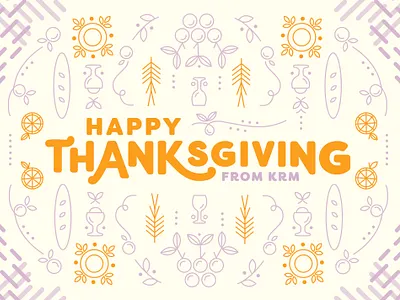 Happy Thanksgiving dinner food illustration kentucky ky louisville meal ministries ministry monolinear refugee simple thanksgiving