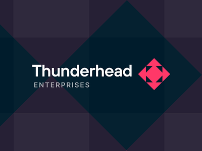 Thunderhead Enterprises branding consulting enterprises goal logo design manage mark organization pointer segments strategy unfold