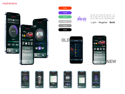 MAHINDRA ECOSCENCE APP UI REDESIGN adobe xd android app app redesign car car app figma industrial design ios app logo mahindra mobile app product design ui uiux design ux