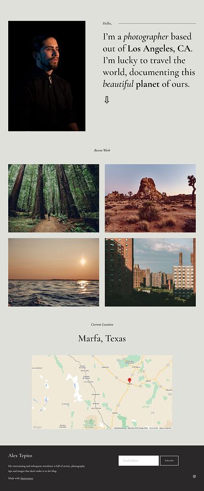 Tepito - Squarespace Website Template art blog clean concept corporate design graphic design modern multipurpose online store photography squarespace template theme ui uiux ux web design web development website