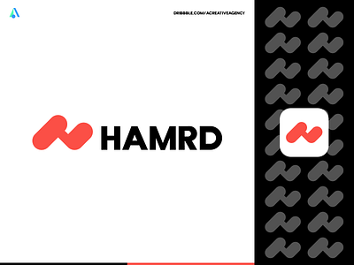 hamrd app bold brand brand identity branding design graphic design hamrd icon identity illustration logo logo design logo mark minimal modern typography ui ux vector