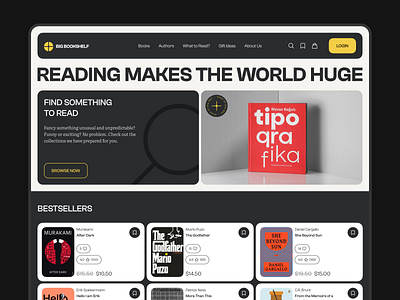 E-commerce site book bookstore branding design e commerce logo ui uidesign uiux ux uxdesign webdesign