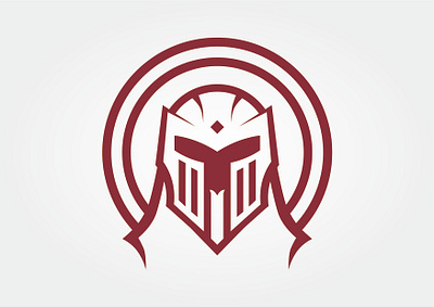 Armored Head branding gaming graphic design logo