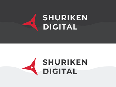 Shuriken digital agency logo logo design ninja logo ninja star ninja star logo shuriken shuriken logo design