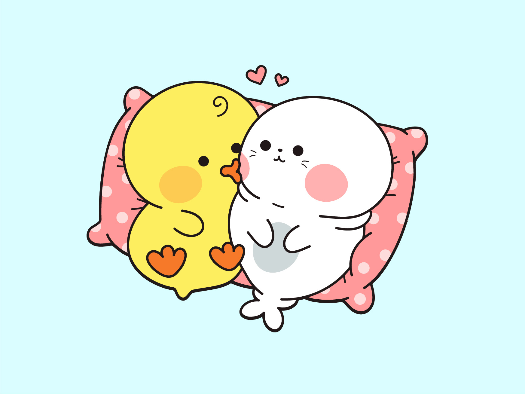 Example of Cute Kawaii Cartoon Character