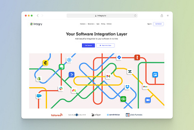 Integry v2 - Website ui ux webapp website