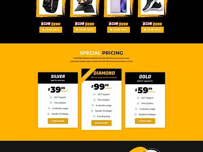 Premium PSD _ Black Friday landing page Design 3d animation black friday landing page design branding business website design elementor pro graphic design illustration logo motion graphics ui vector