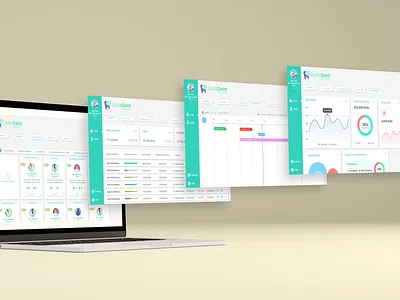 Datadent – UI/UX Desktop branding design graphic design illustration logo ui ux vector