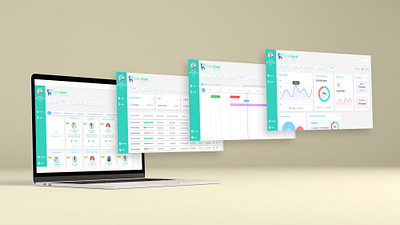 Datadent – UI/UX Desktop branding design graphic design illustration logo ui ux vector