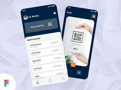 epay Mobile application banking app branding finance logo design mobile app money money transfer online payment payment ui ux