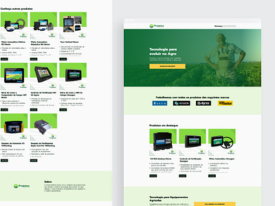 Projetec Agrícola – High-Converting Landing Page elementor elementor pro landing page wordpress