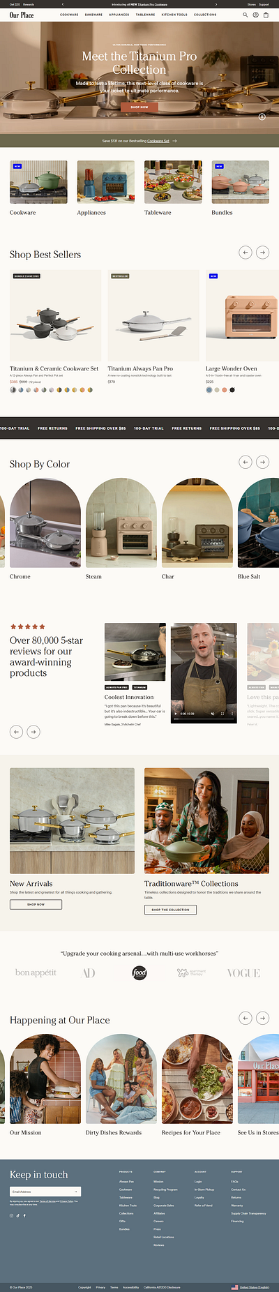 Kitchen Haven – A Shopify Store for Premium Kitchen Accessories 3d animation branding graphic design logo motion graphics shopify store ui website design