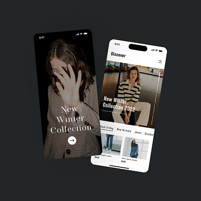 E-Commerce App app appdesign appdesigner apple application clothes design e commerce e commerceapp e commerceclothes e commercedesign e commercedesigner iphone iphone design ui uidesigner uiux uiuxdesign uiuxdesigner ux