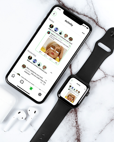 Activity feed app branding dailyui design graphic design illustration logo typography ui ux vector