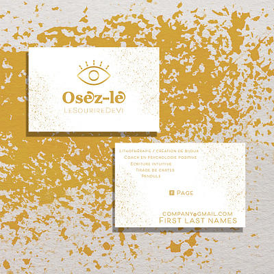 Osez-le logo & business card branding business card design graphic design logo typography vector