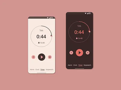 DailyUI - 014 014 adobexd dailyui timer ui ux