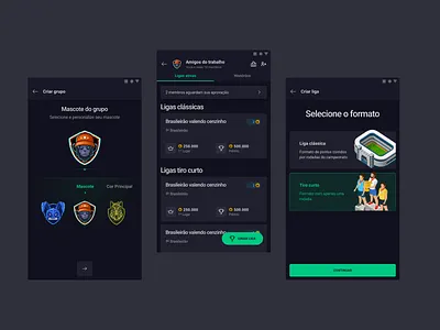 Fantasy Game - App betting cartola esporte fantasy football futebol game soccer sports