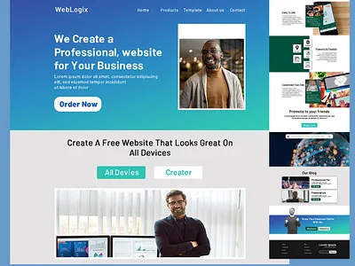 Create a Professional Website for your business app design figma graphic design ui uiux web website