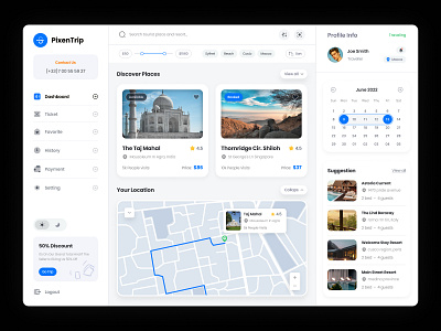 Travel Agency Dashboard Design adventure agency booking app dashboard dashboard ui explore flight app holiday minimal pixency reservation travel travel agency travel app travel booking travel dashboard travelling ui design ux design vacation
