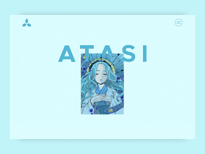 ATASI / Illustrator Ux & Ui branding design ui ux webflow website