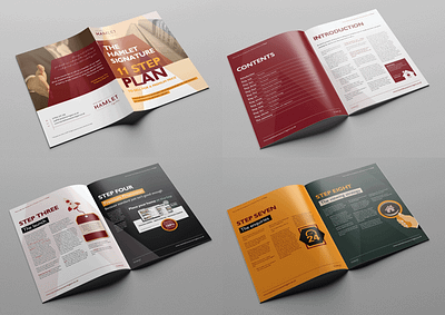 Booklet design for HAMLET(Print version) book design branding idea graphic design print publications