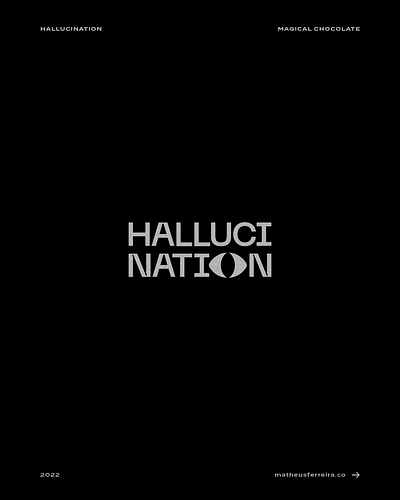 Logo | Hallucination brand brand design branding branding concept branding design design graphic design illustration logo type typography ui vector