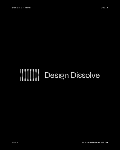 Logo | Design Dissolve brand brand design branding branding concept branding design design graphic design illustration logo type typography ui vector