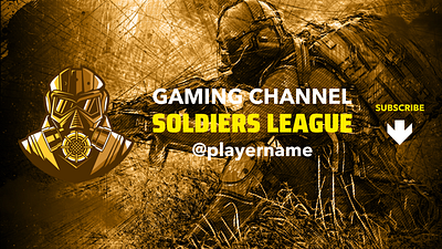 GAMING CHANNEL youtube thumbnail design graphic design illustration logo typography ui