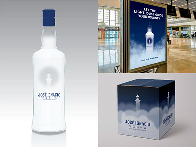 Jose Ignacio Vodka design graphic design logo package design