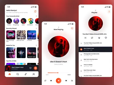 Musical App UI Design app ui best music app designs music music app music application music application designs music download app designs music mobile app musical app musical app ui musical media app ui design