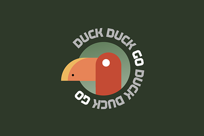 Logo Redesign Concept - Duck Duck Go brand branding design duck duck go flat illustration logo logotype search engine social social media ui ux vector