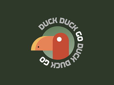 Logo Redesign Concept - Duck Duck Go brand branding design duck duck go flat illustration logo logotype search engine social social media ui ux vector