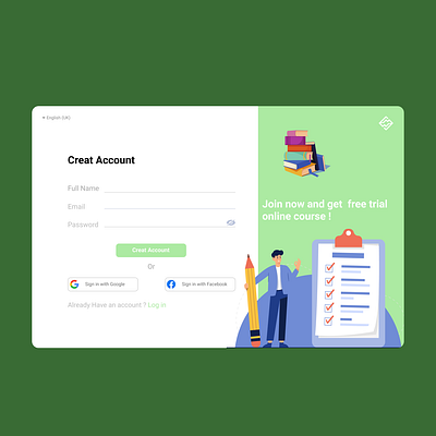 Sign UP UI animation dailyui ui ux uiux