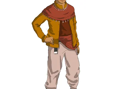 Mexican Boy Character Design anime art art design character character art character design comic concept art illustration project