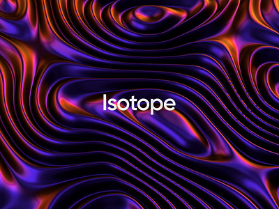 Colorfull Isotope 3d 3dart abstract animation art branding c4 c4d chromatic design dispersion displacement glossy motion graphics refraction render scifi texture ui web design