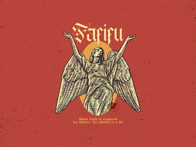 The Angel branding character design graphic design illustration logo vector