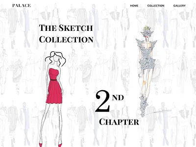 fashion gallery design ui